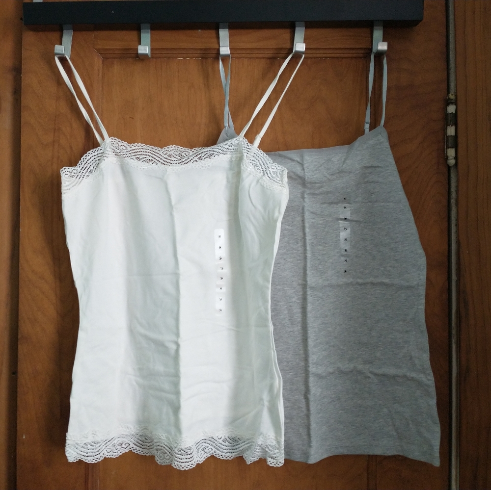 Set of 2 NWT Ann Taylor Factory Outlet Camisoles S